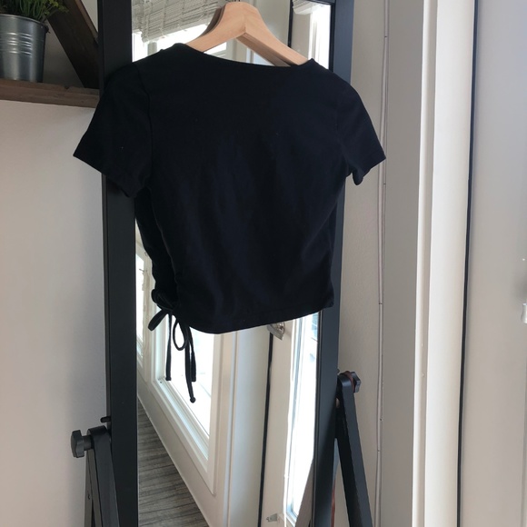 Wrap Crop Top - Picture 2 of 2